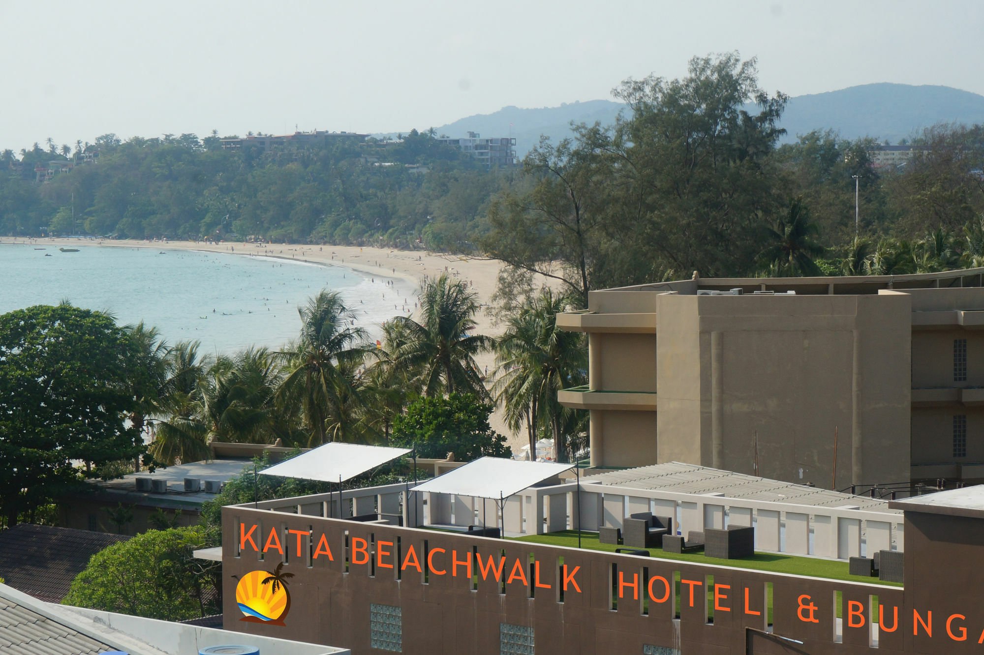 Kata Beachwalk Hotel And Bungalows Exteriör bild